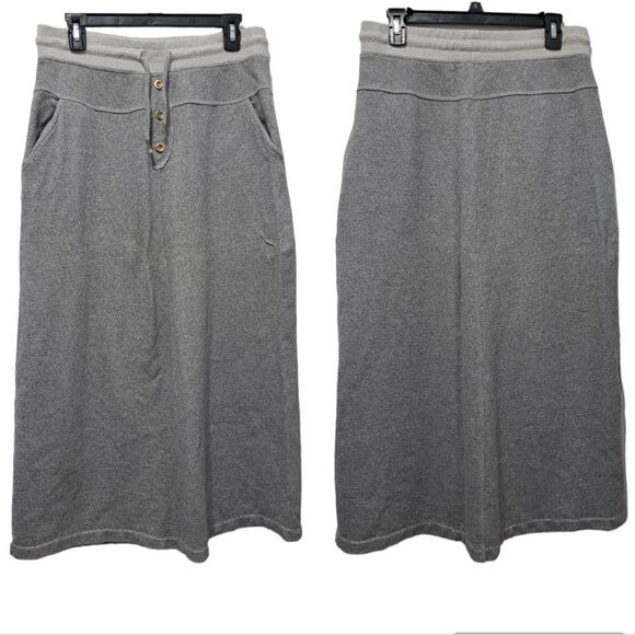 Soft Surroundings Gray Maxi Skirt - Picture 2 of 13